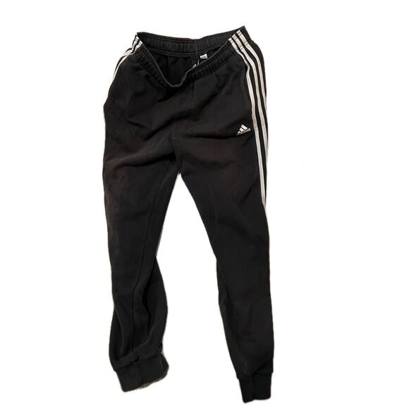 adidas Other - Adidas Black White Straight Ankle Joggers Mens M
